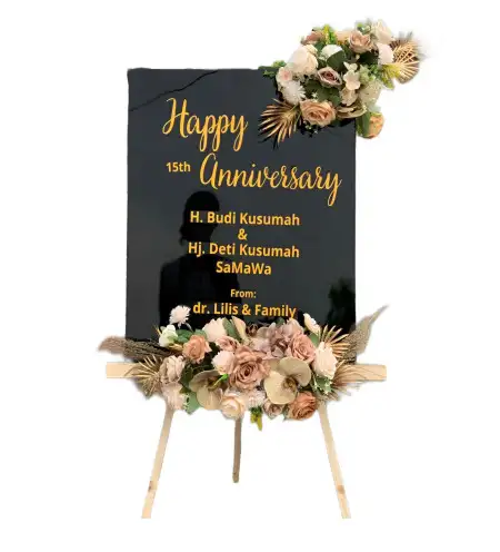 Papan Bunga Akrilik Sanggau