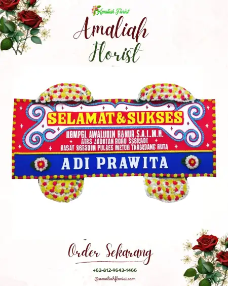Papan Bunga Ucapan Selamat Sanggau